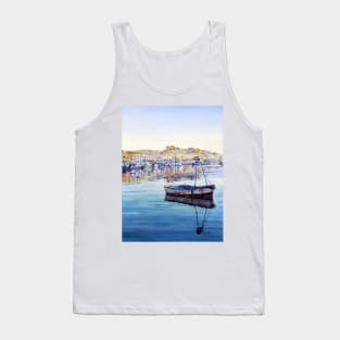 El Puerto Pesquero, Almeria. The Fishing Port Of Almeria Tank Top